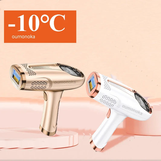 Ice-Cooling Laser Hair Removal Device